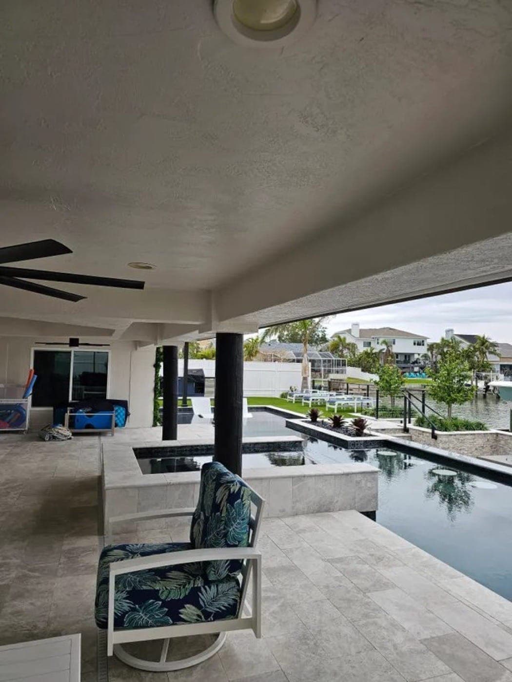 Full home re-stucco, single story
